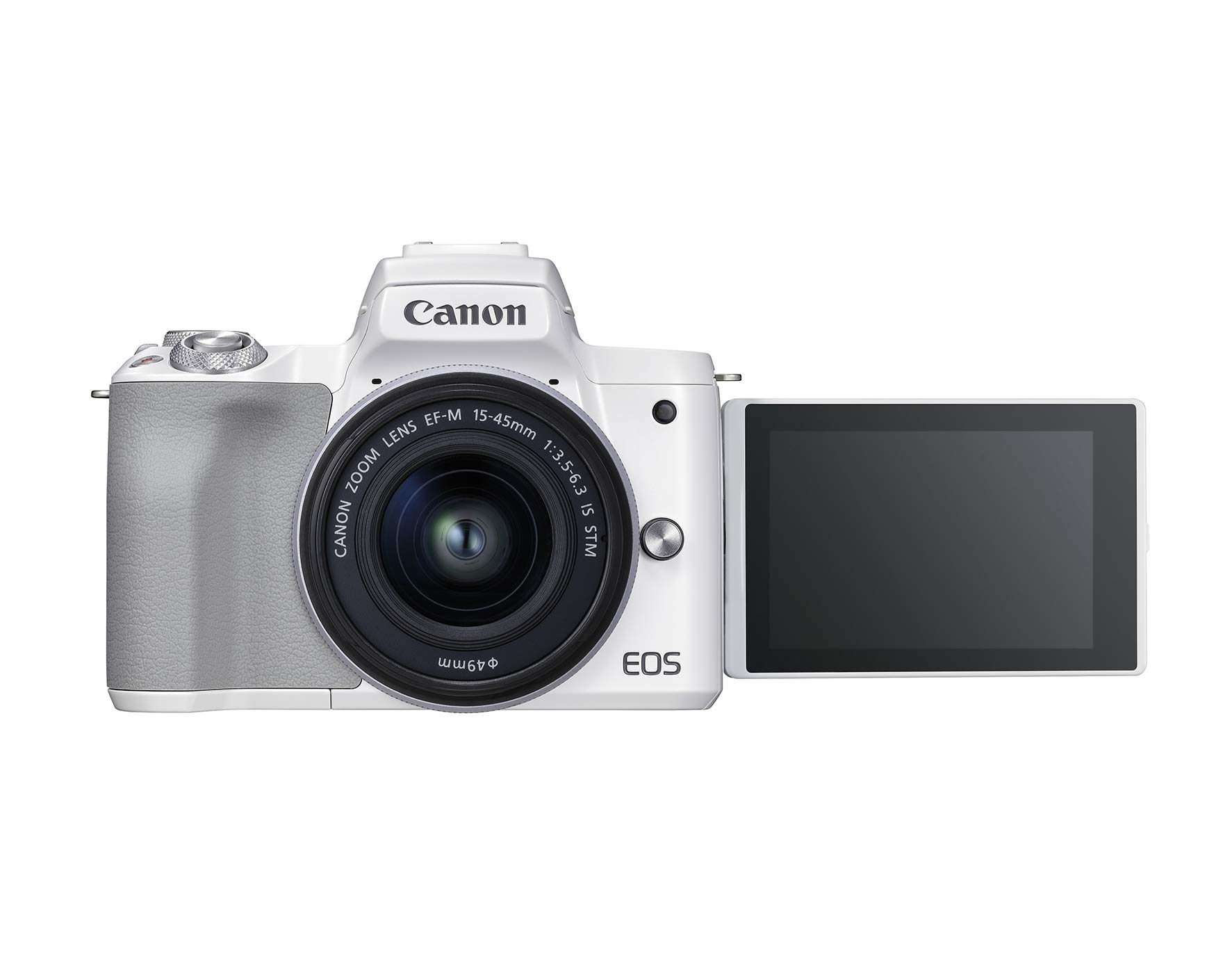 Canon EOS M50 Mark II + EF-M 15-45mm is STM Kit White