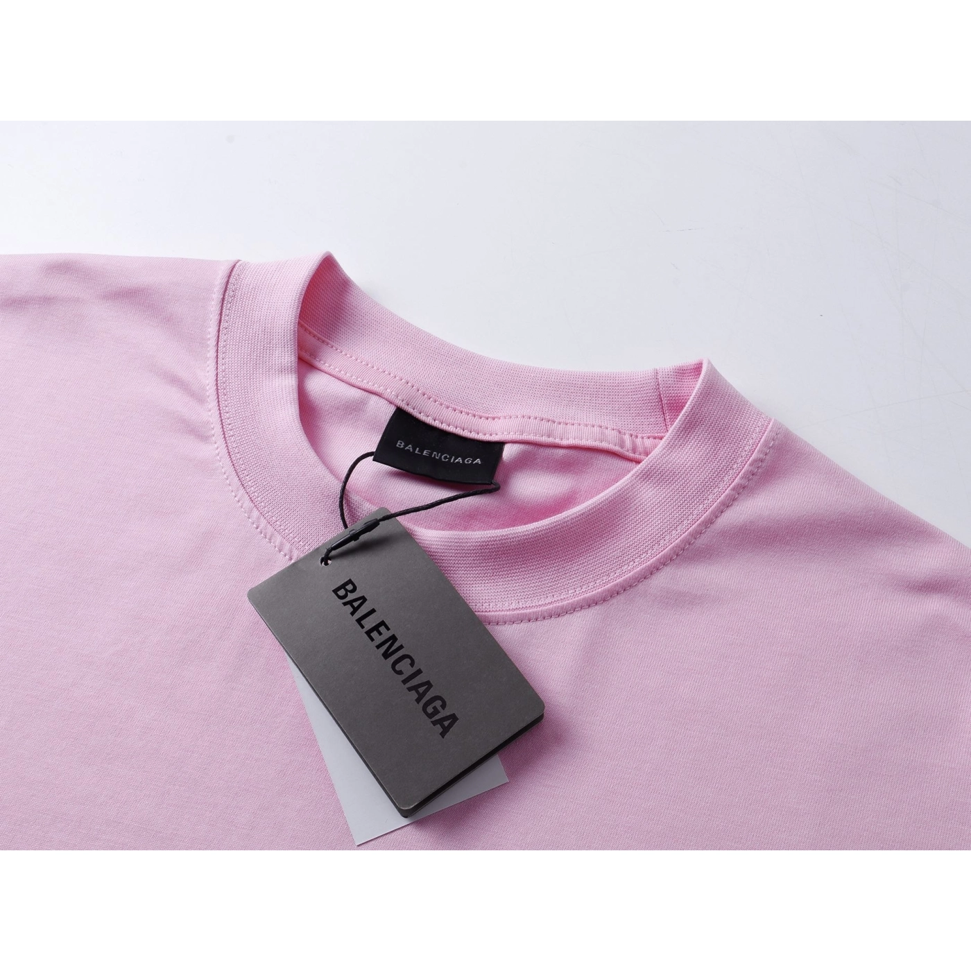 Balenciaga Bow Print T-shirt Black/Pink