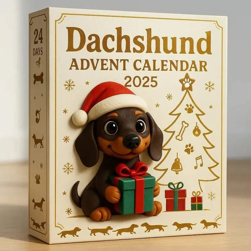 ✨60% Off The Second Item🐾 Dachshund Advent Calendar 2025