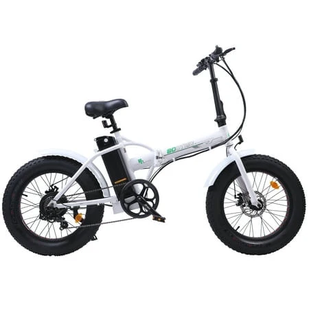 ECOTRIC 20in Folding Fat Tire Electric Bike, 500W