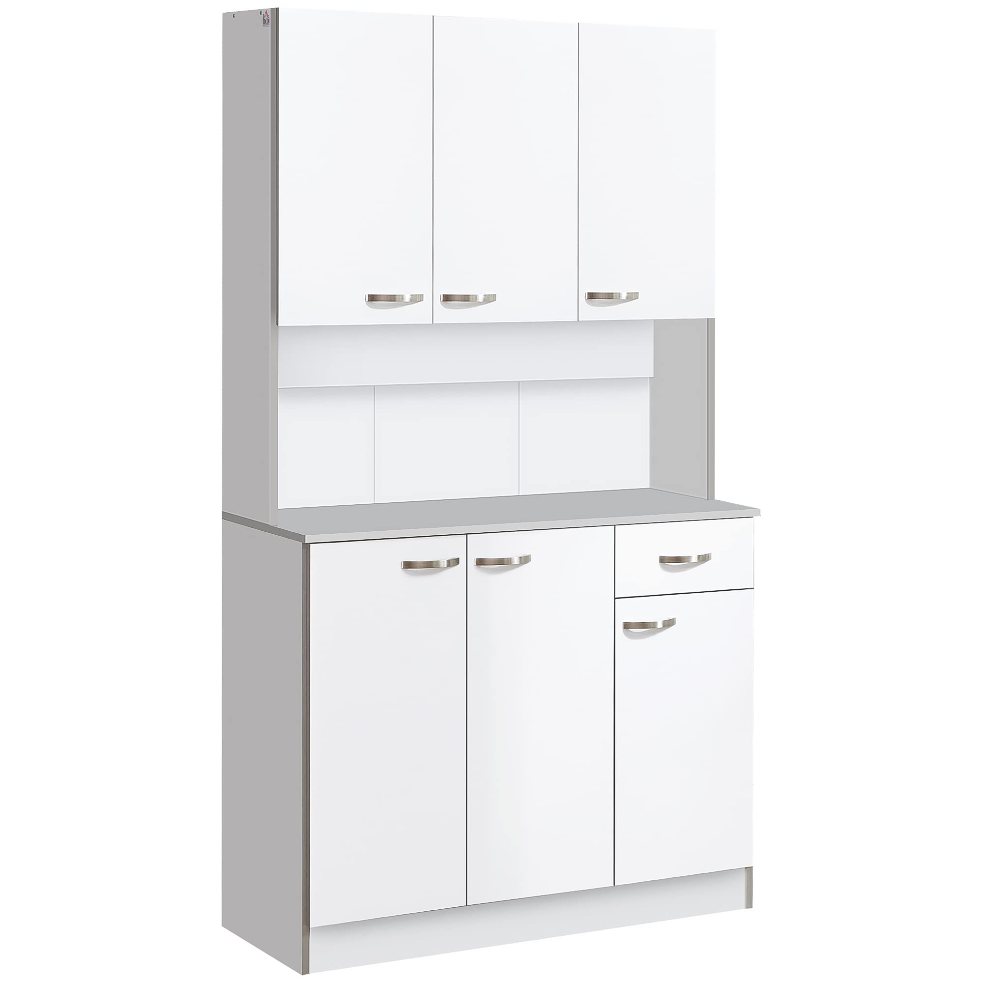 Freestanding Buffet with Hutch