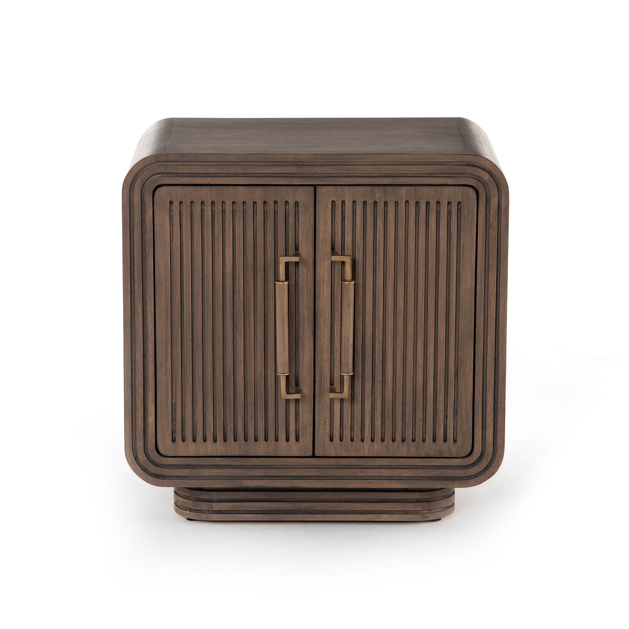 Grooved Base Nightstand (25