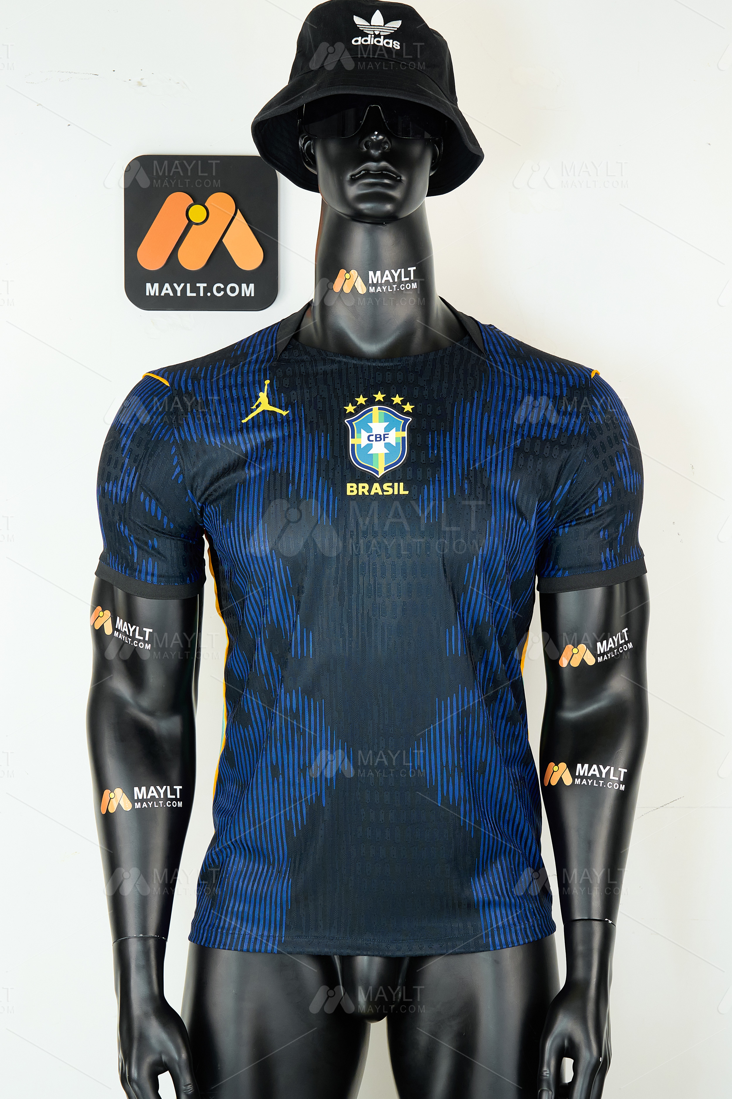 2026 Brazil Nike × Jordan Brand Away Soccer Jersey 26WC SOA MN