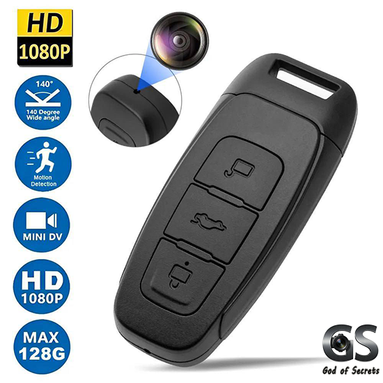 God of Secrets - High-Quality Car Key Spy Camera