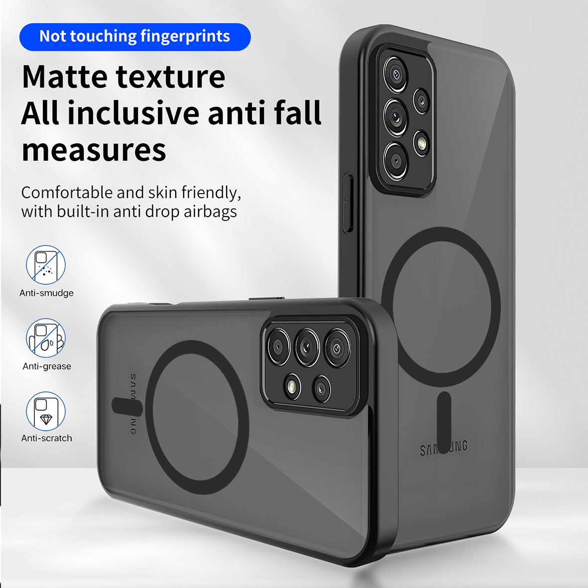 Galaxy A53 Protective Case MagSafe - back view