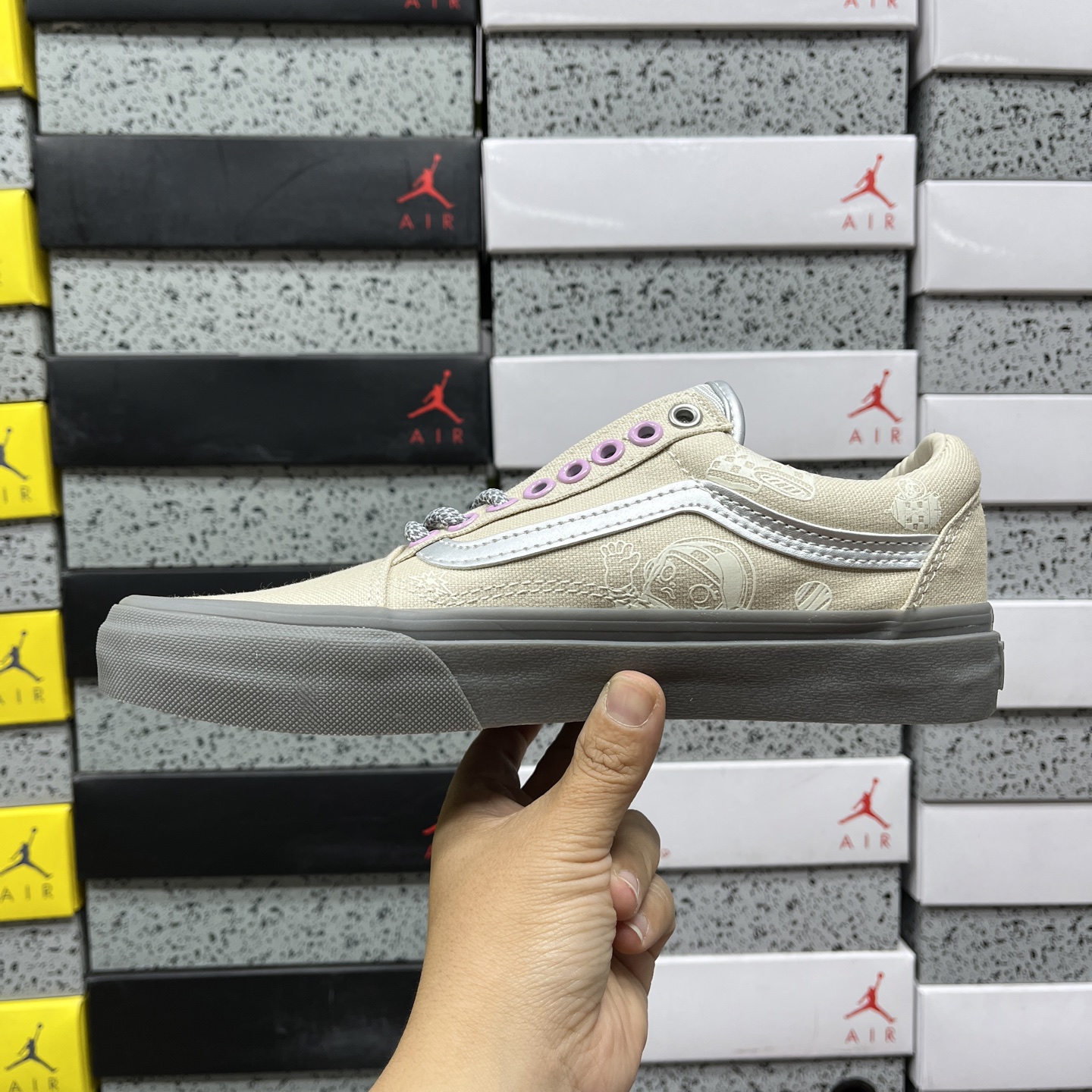 Vans Skool Grey White Classic