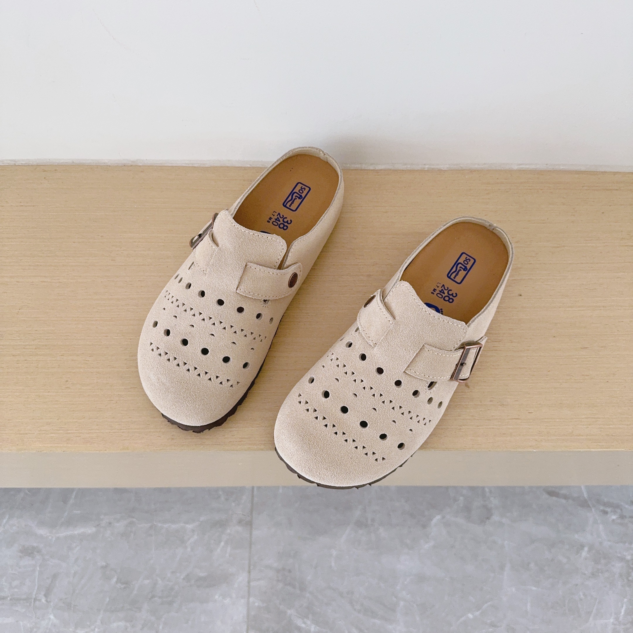 Cutout Birken-Style Clogs
