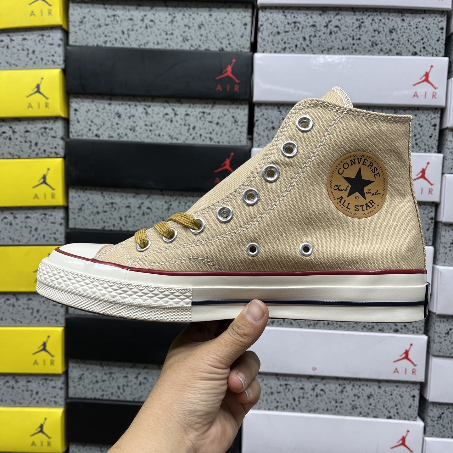 Converse Khaki High Top