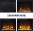 Ameriwood Home Manchester Electric Fireplace TV Stand for TVs