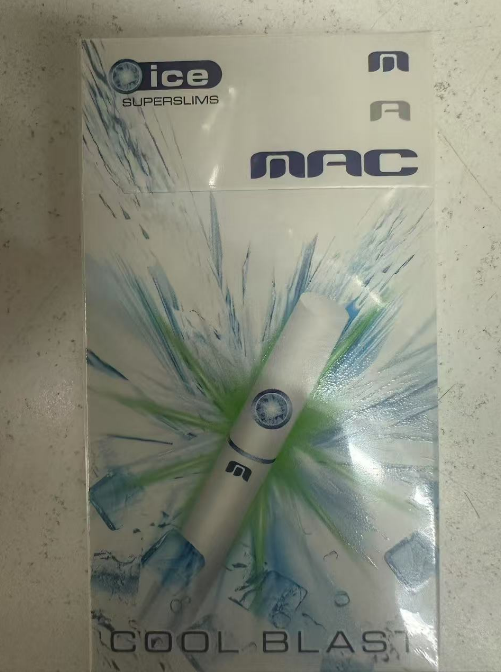 MAC Super Slims Cool Blast 4mg Carton
