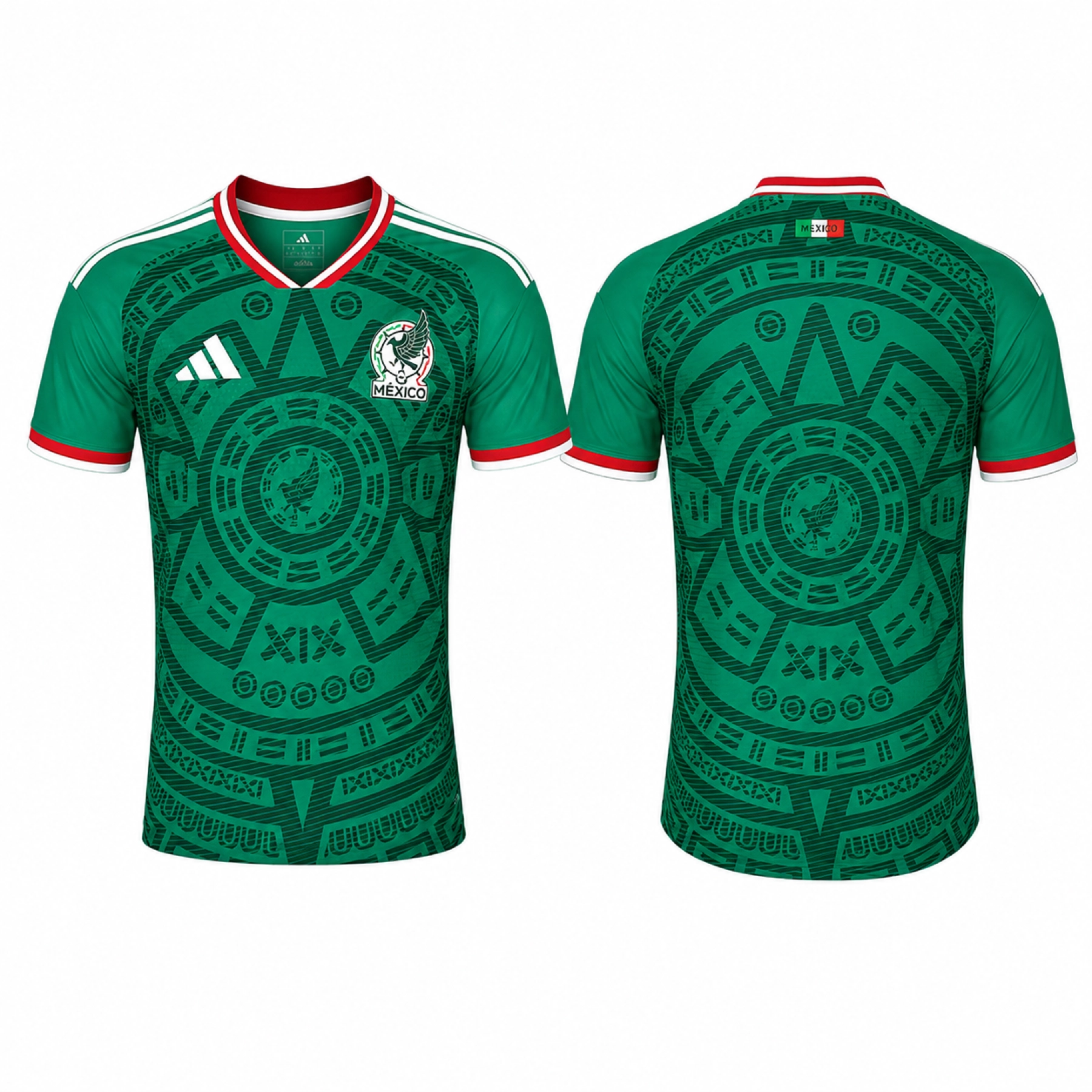 Player version 2026 Mexico home jersey