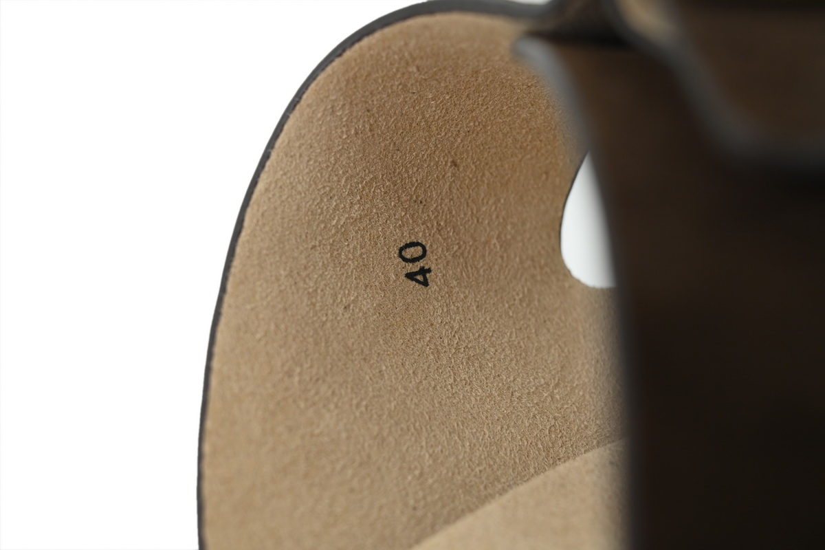 Brunello Cucinelli Suede Slide Sandals Coffee