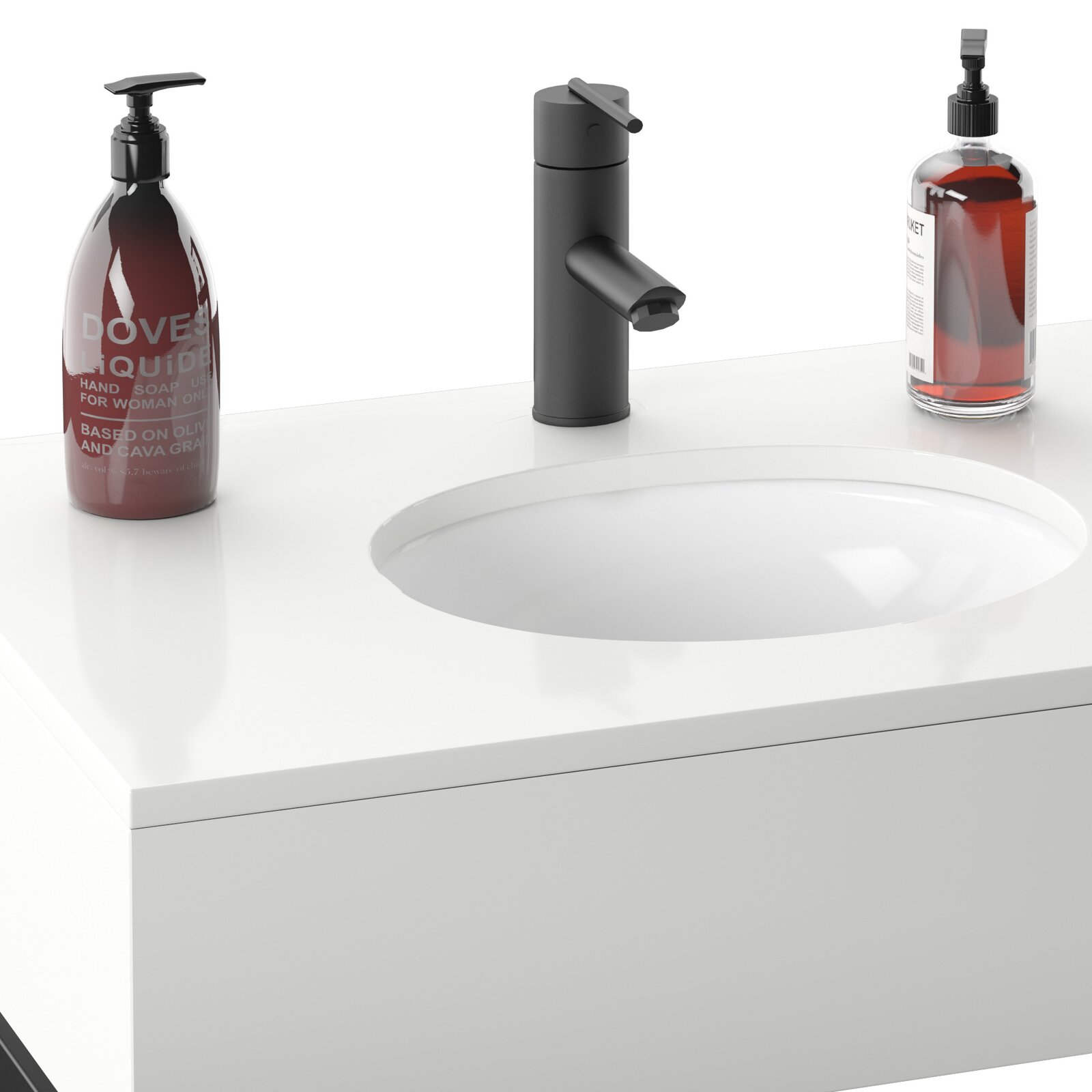 Whittier 36” Single Bathroom Vanity Set