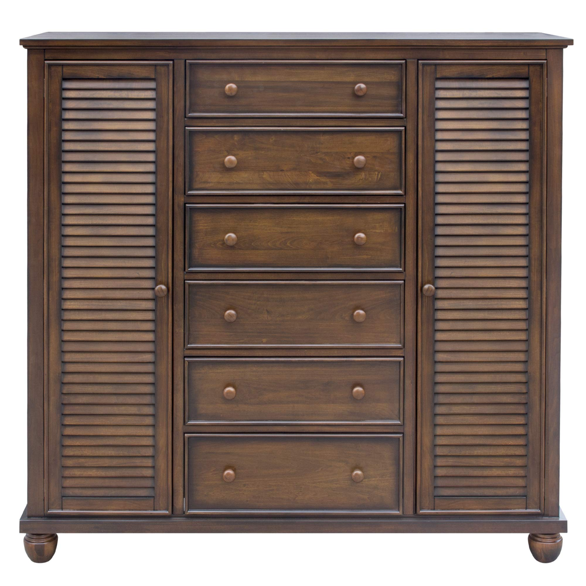 Bahama Shutter Wood Armoire