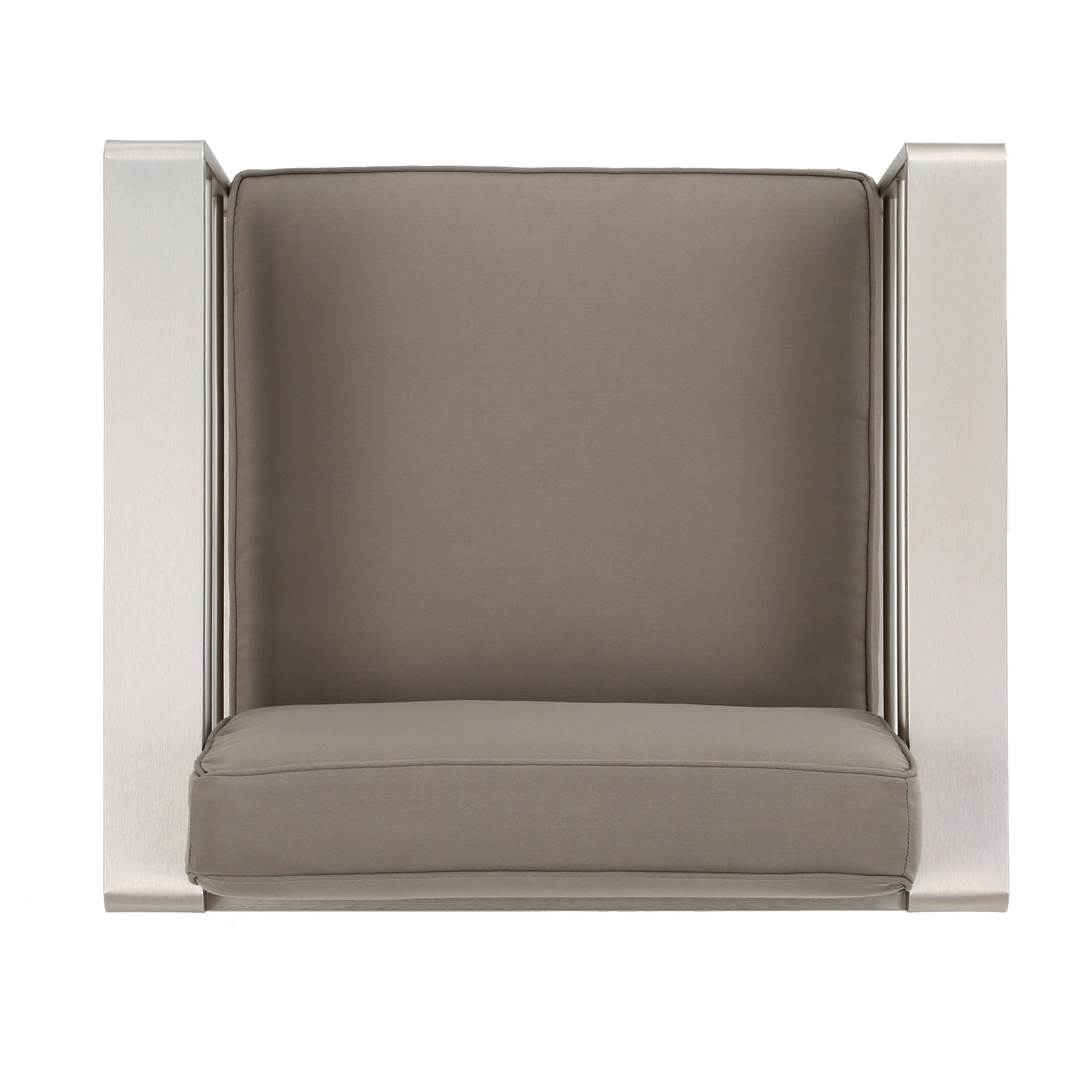 Cape Coral Set of Club Chairs with 3 Seater Loveseat and Firepit