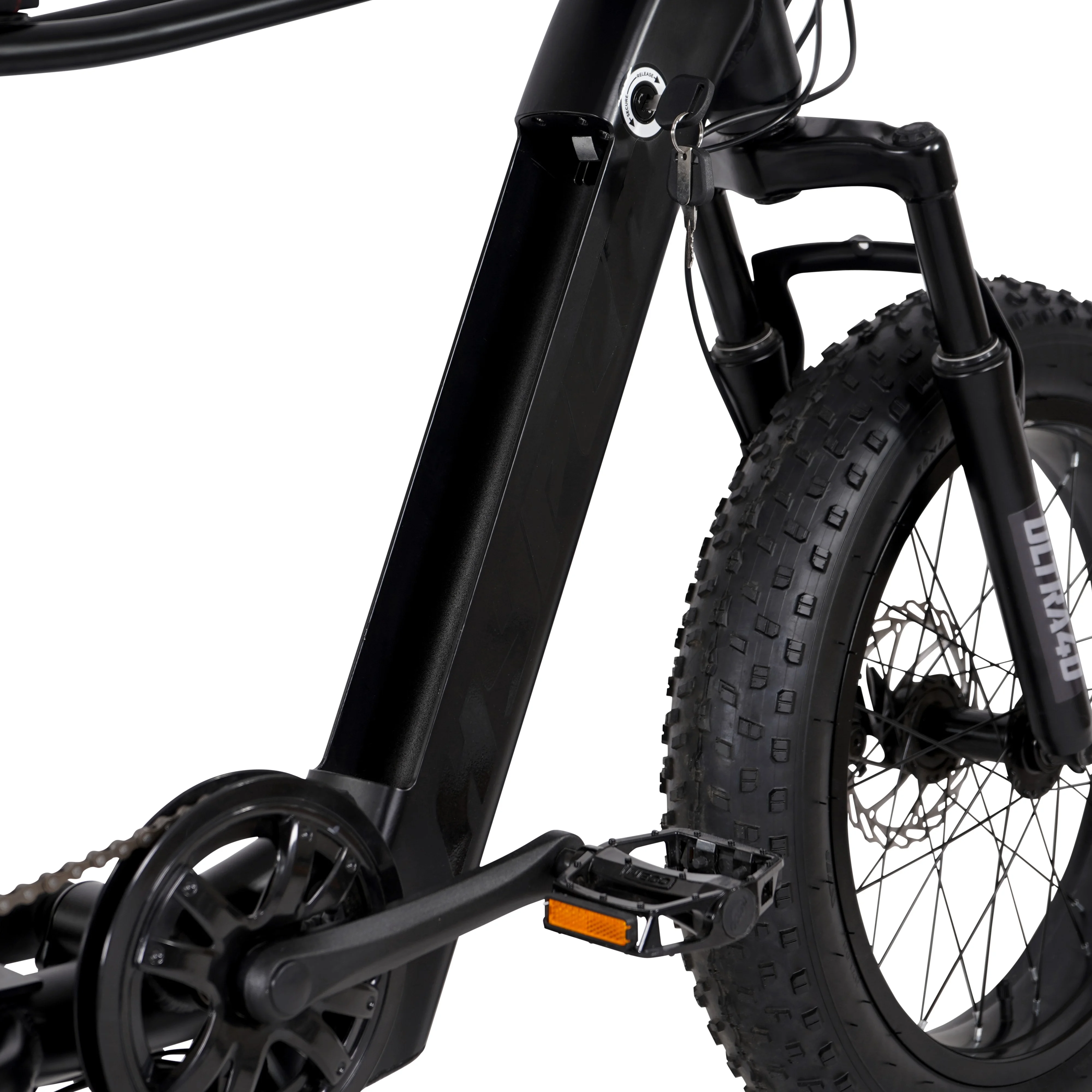 Hyper Ultra 40 20in Electric Bike, 250W, Matte Black