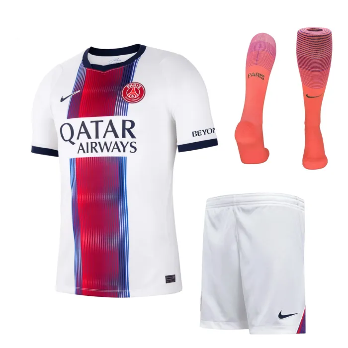 Kids PSG Away Suit & Socks 26/27