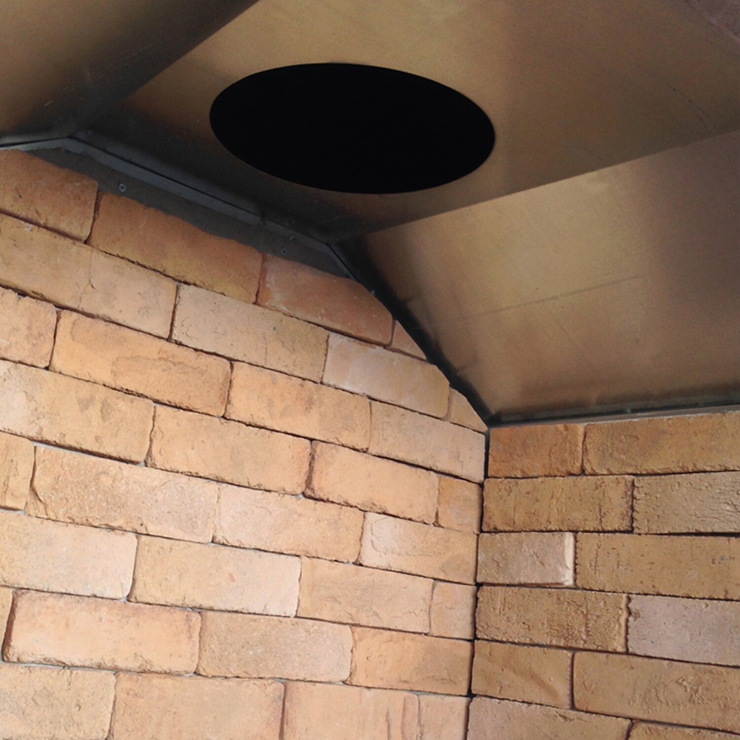 82'' H Stone Veneer Fireplace