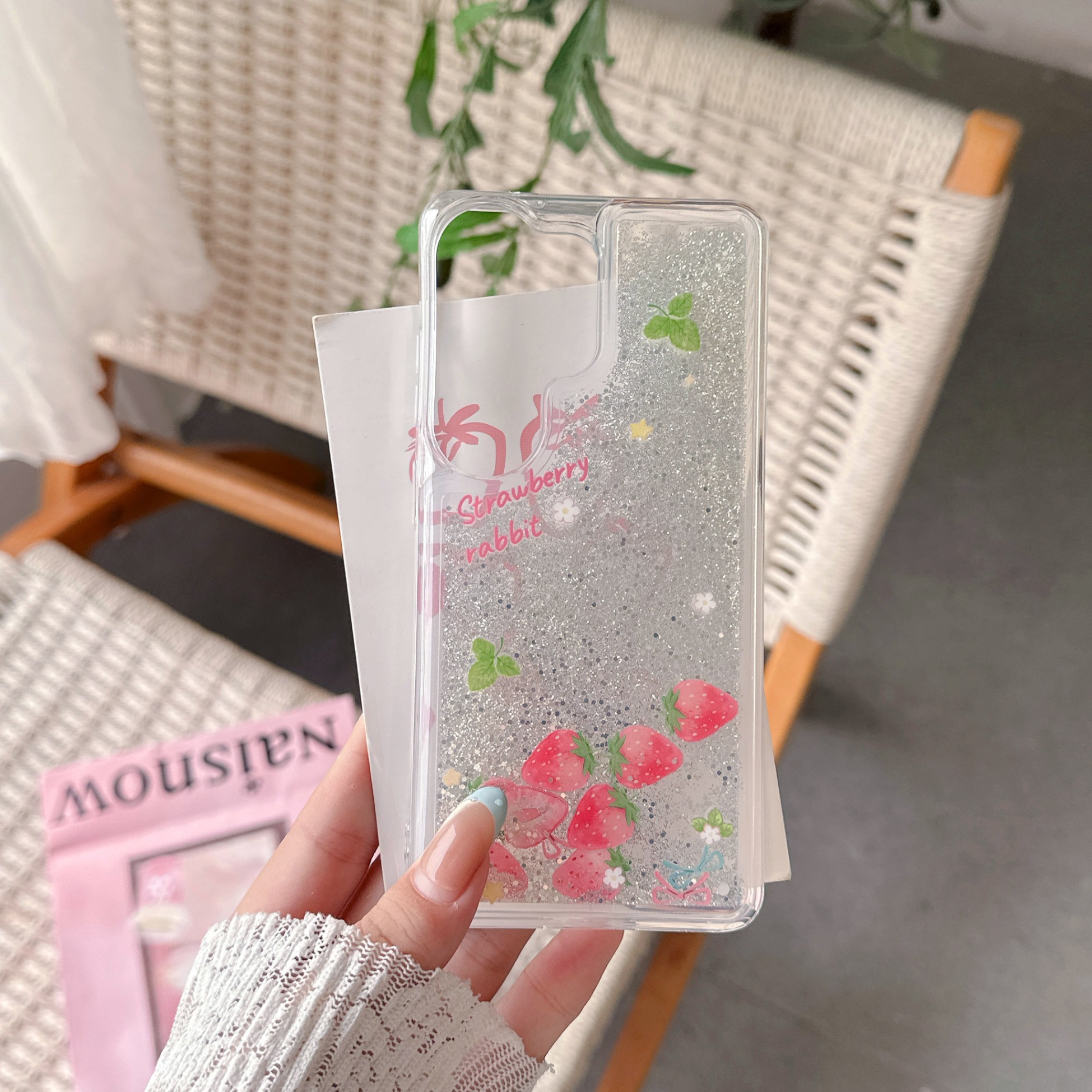 Galaxy S22 Protective Case Clear - back view
