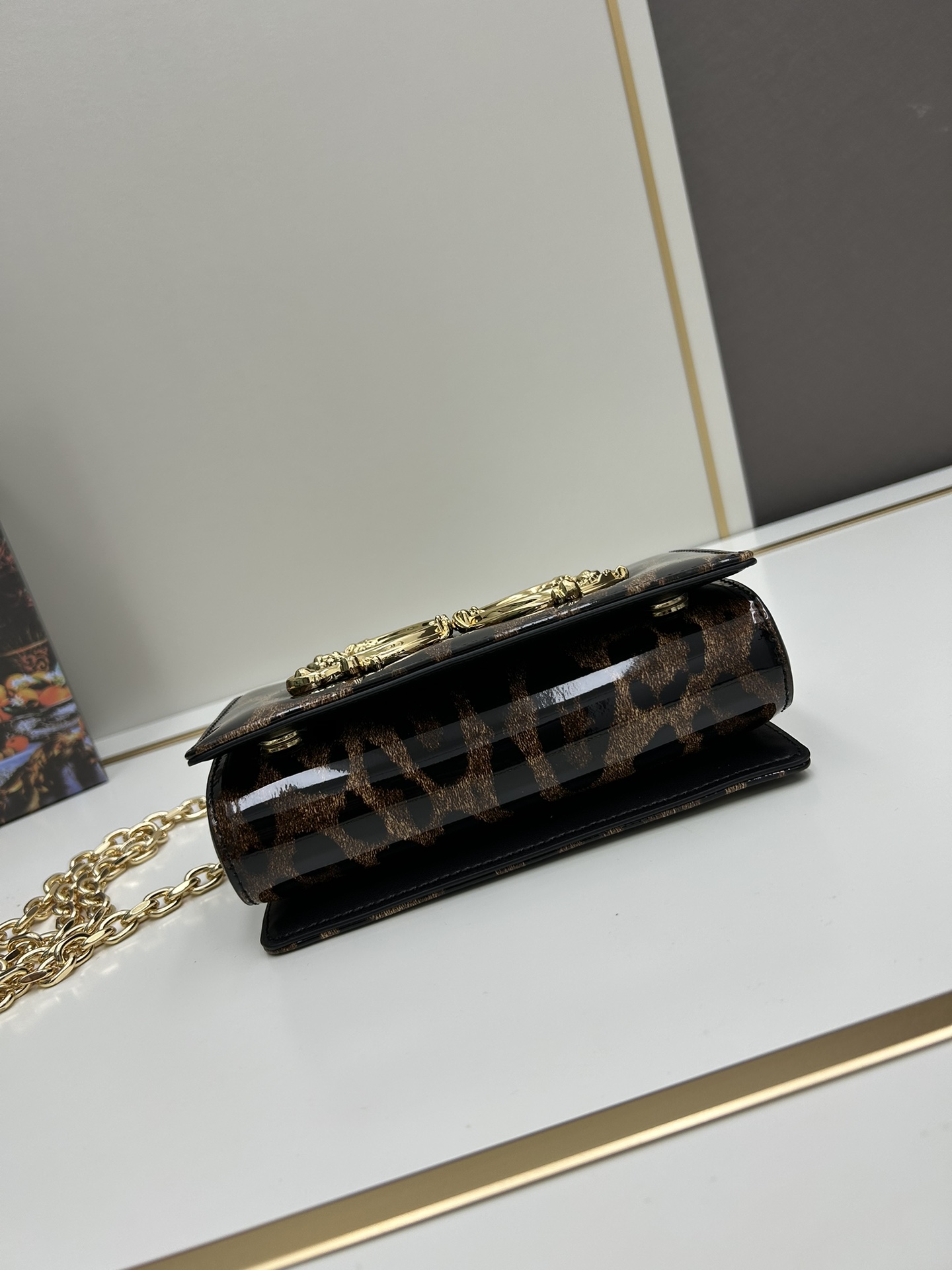 Dolce & Gabbana DG Girls Mini Top Handle Bag（Patent Leather）