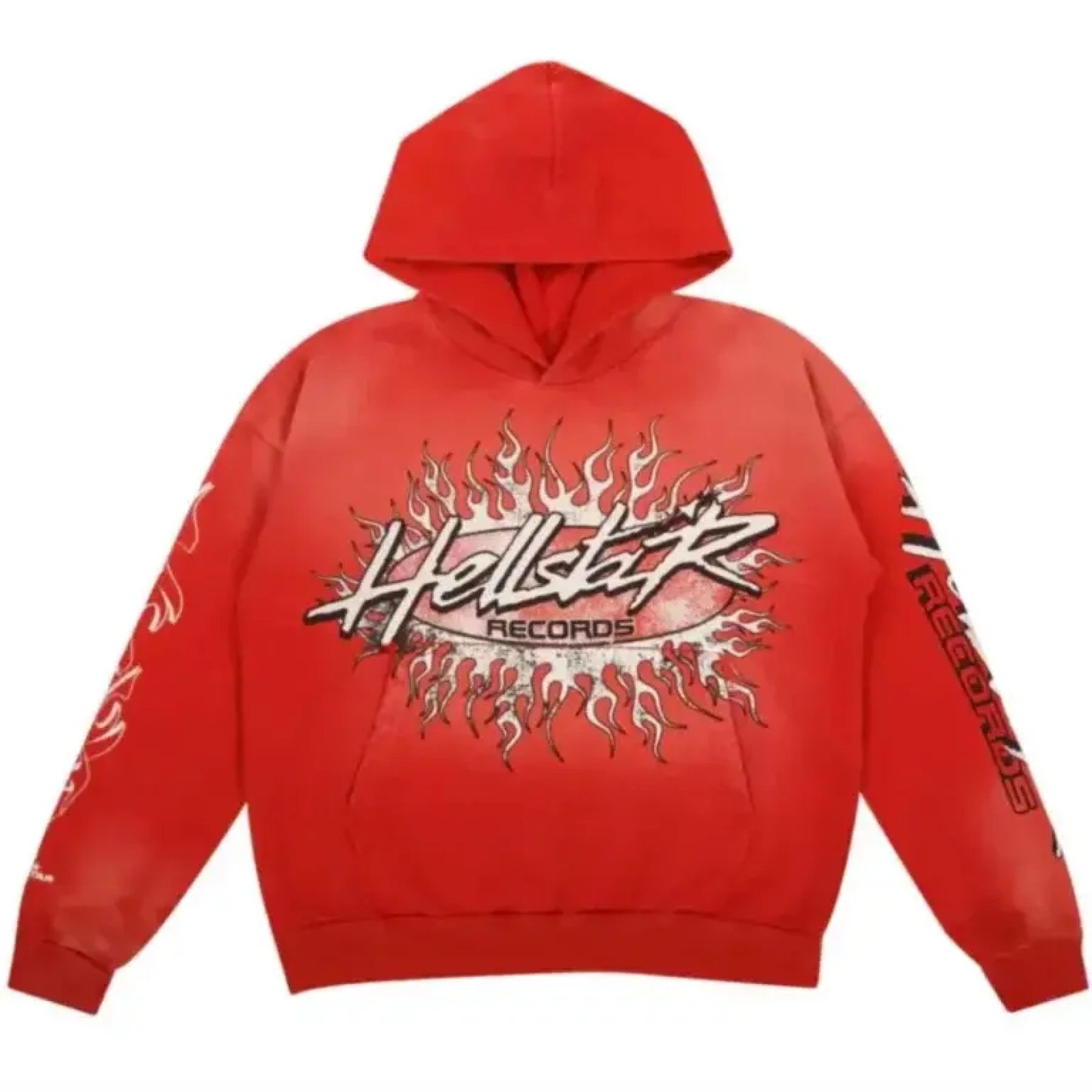 Hellstar Records Hoodie Red