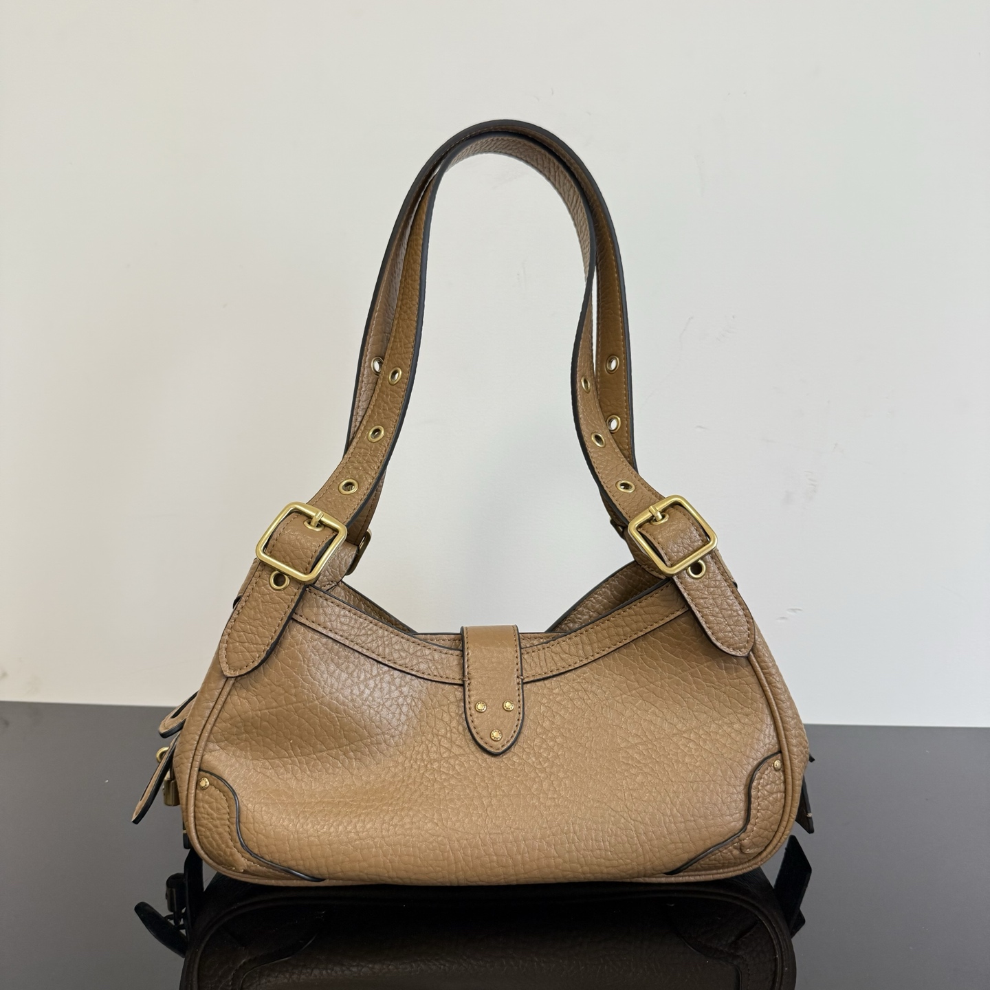 Coach drifter 31 shoulder bag in pebbled leather
