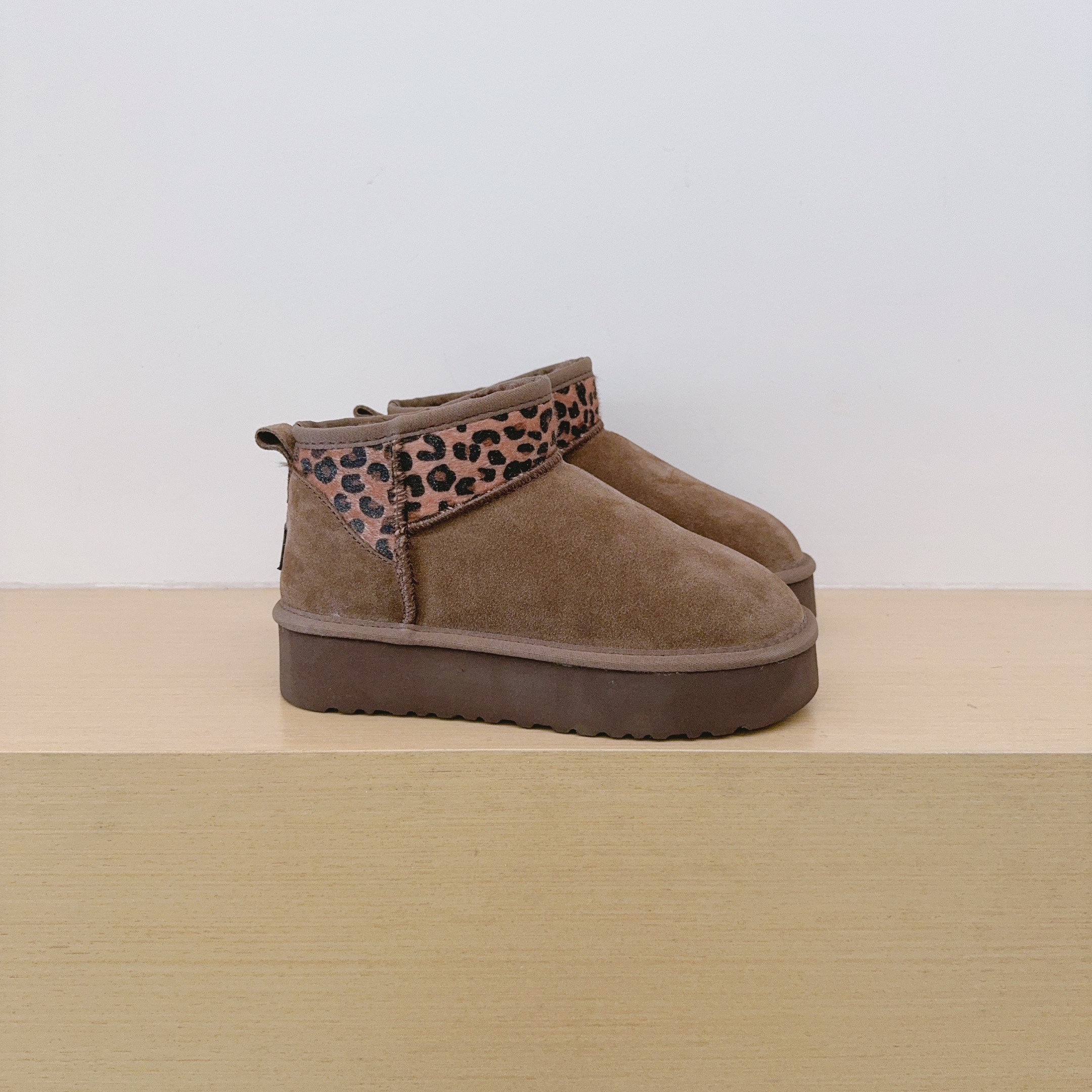 UGG Kids Platform 6109 Leopard Color-Block