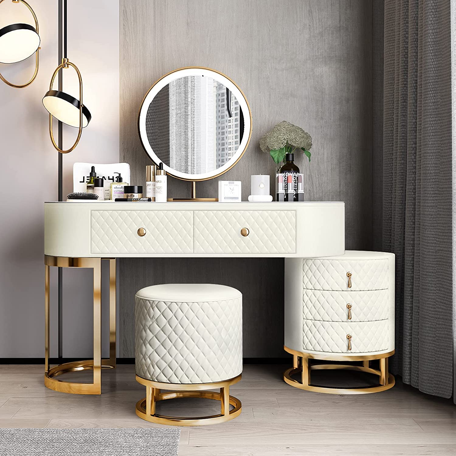 Table Makeup Table Set MakeupDrawers Dressing Table with