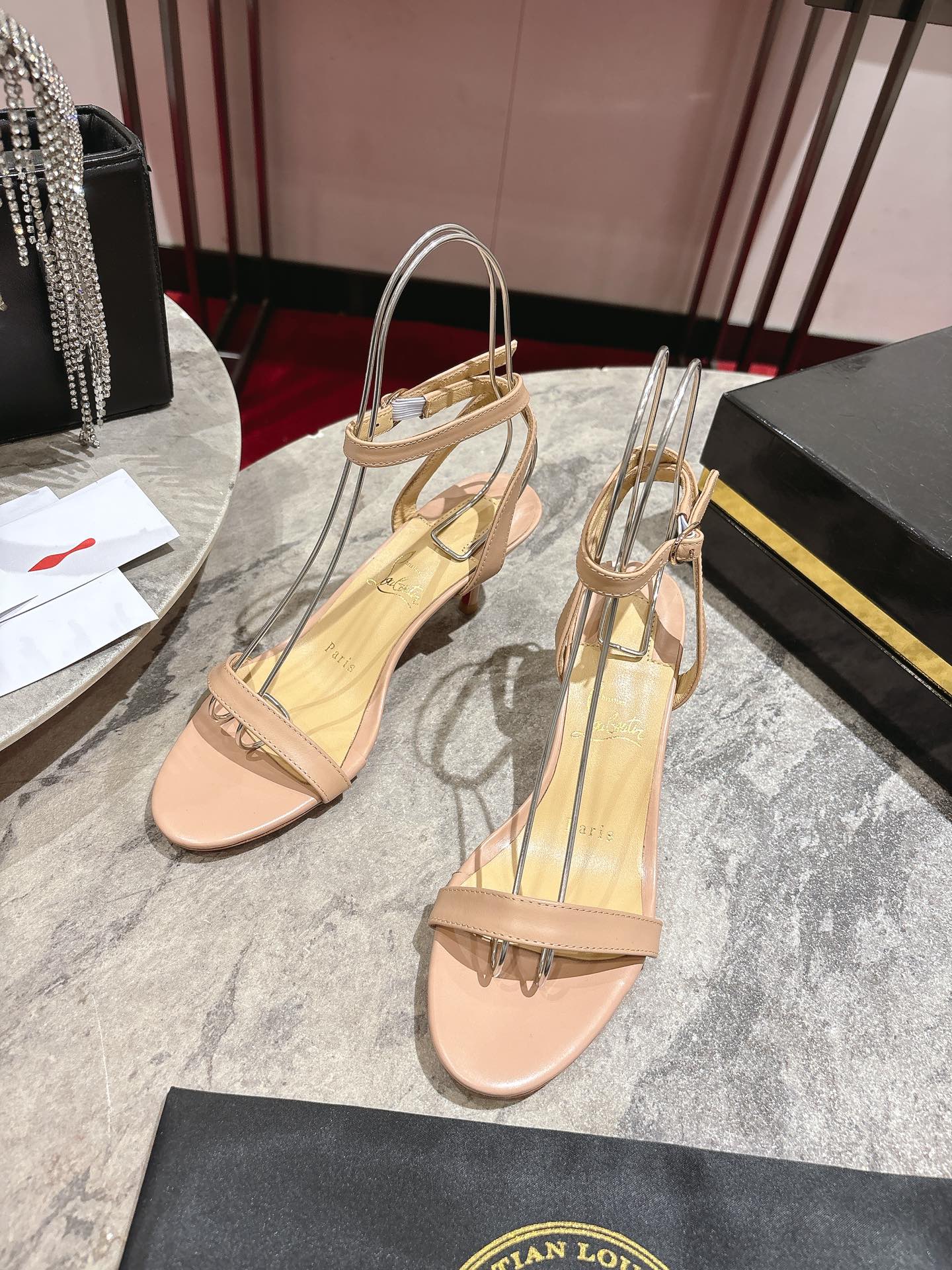 Loubigirl Loubi Queen Christian Sandals