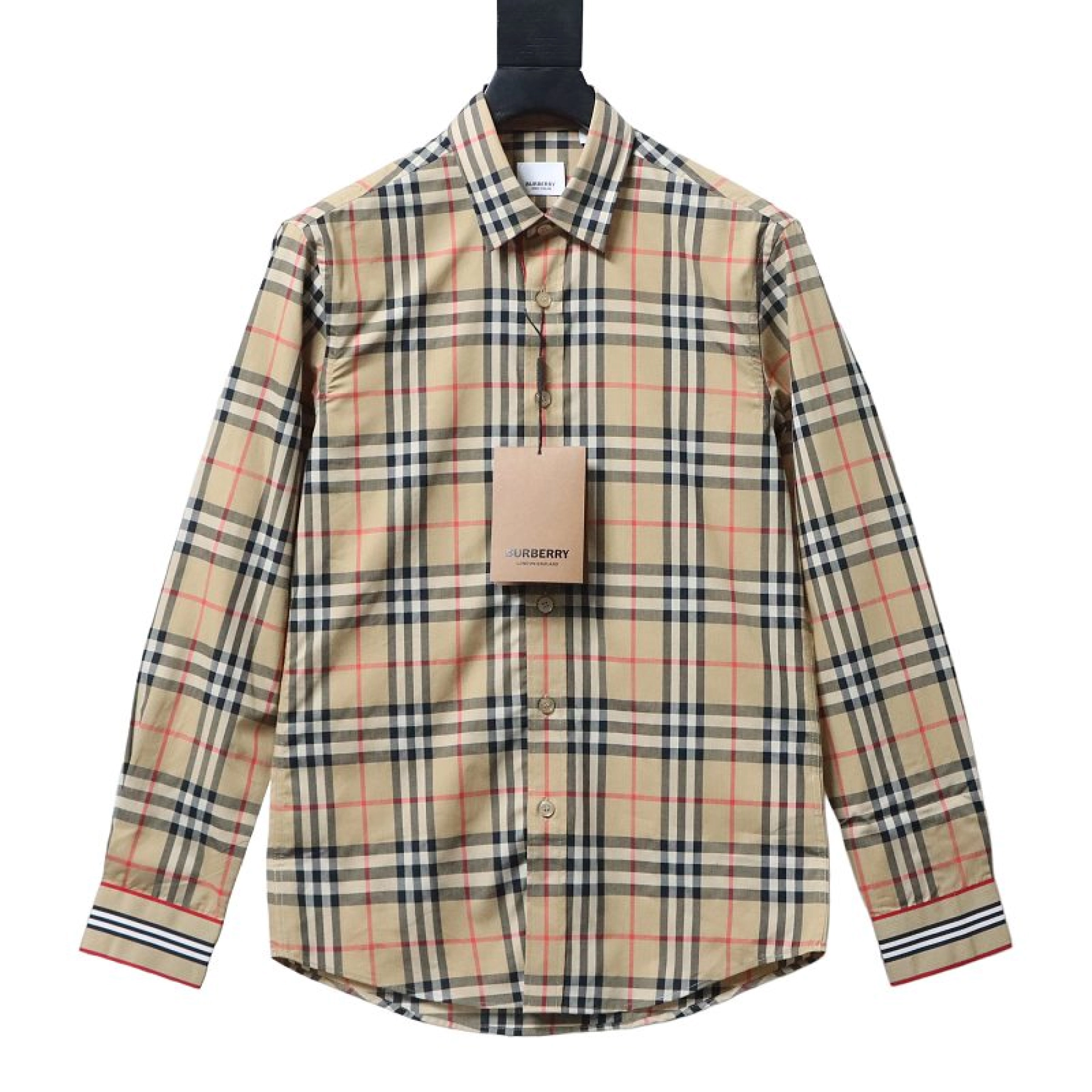 Burberry Icon Stripe Cuff Vintage Check Shirt