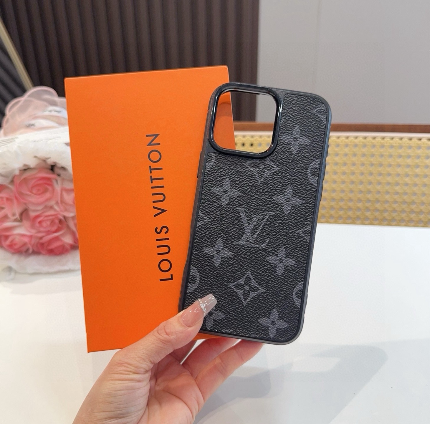LV Classic Monogram iPhone Case