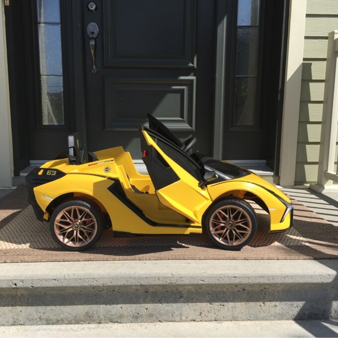Lamborghini Sian Ride On Car 12V Kids Electric Motorized