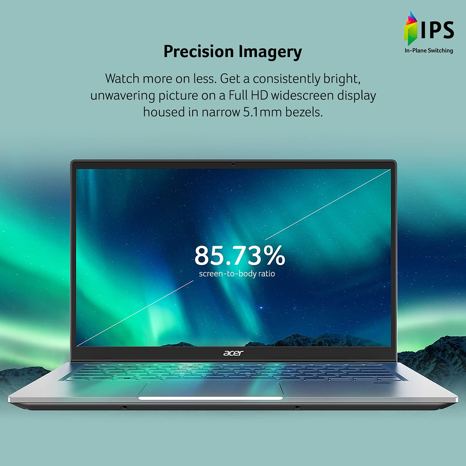 Thin & Light Laptop, 8GB+512GB, Silver