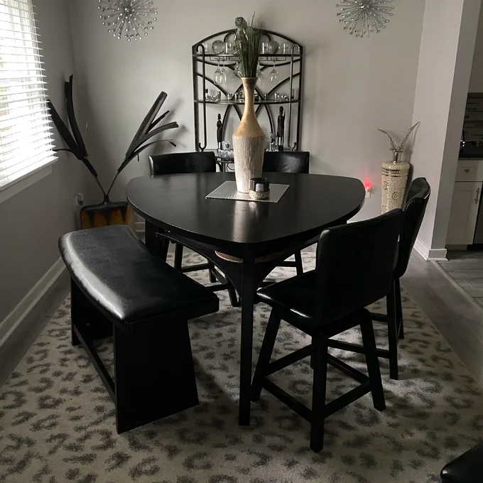 Lawrence 6 - Person Counter Height Dining Set