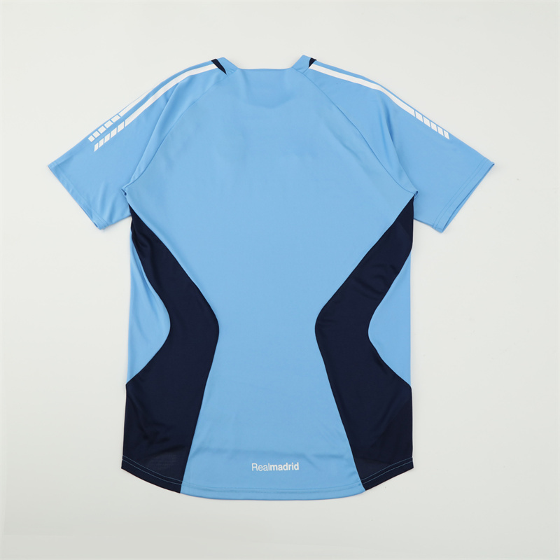 2005/06 Real Madrid Retro Short Sleeves Training Jersey - Blue