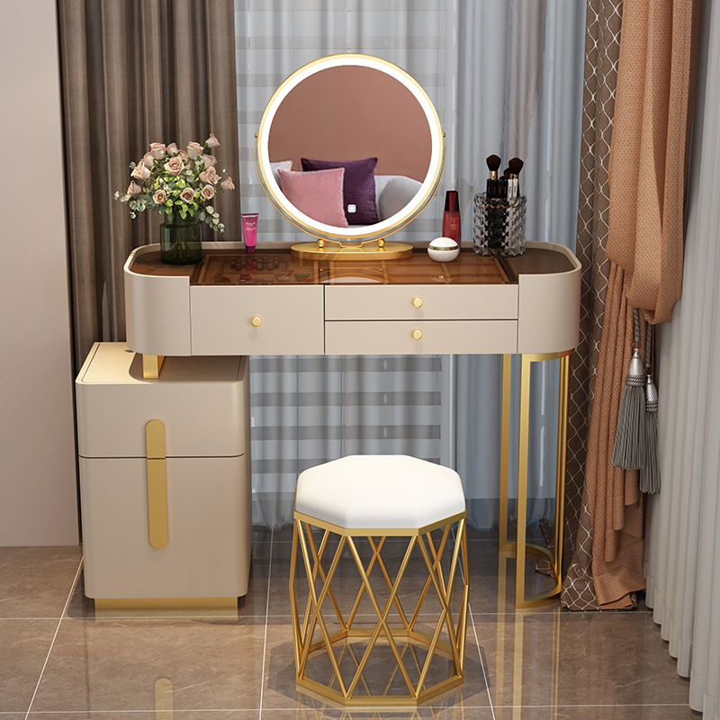 Nordic Dressing Table with Mirror