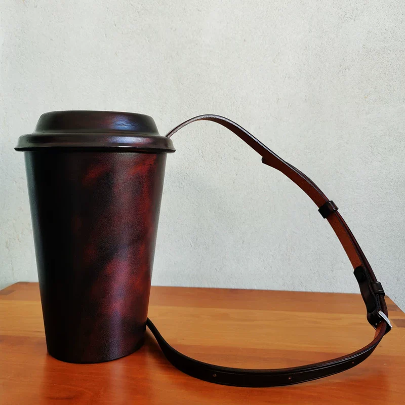 Women's genuine leather handmade shoulder bag