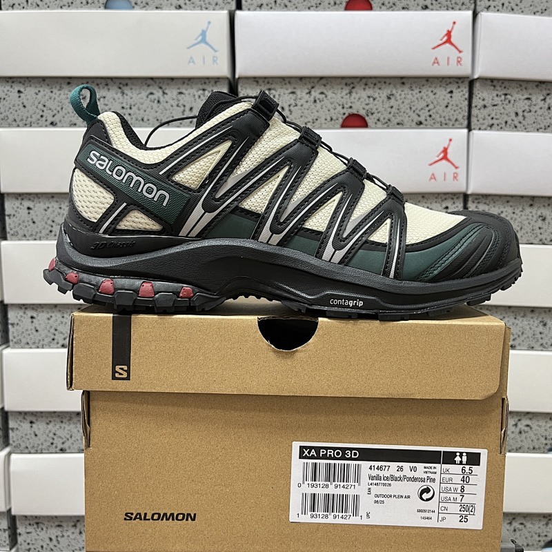 Salomon XA PRO 3D Bamboo Black Sneakers