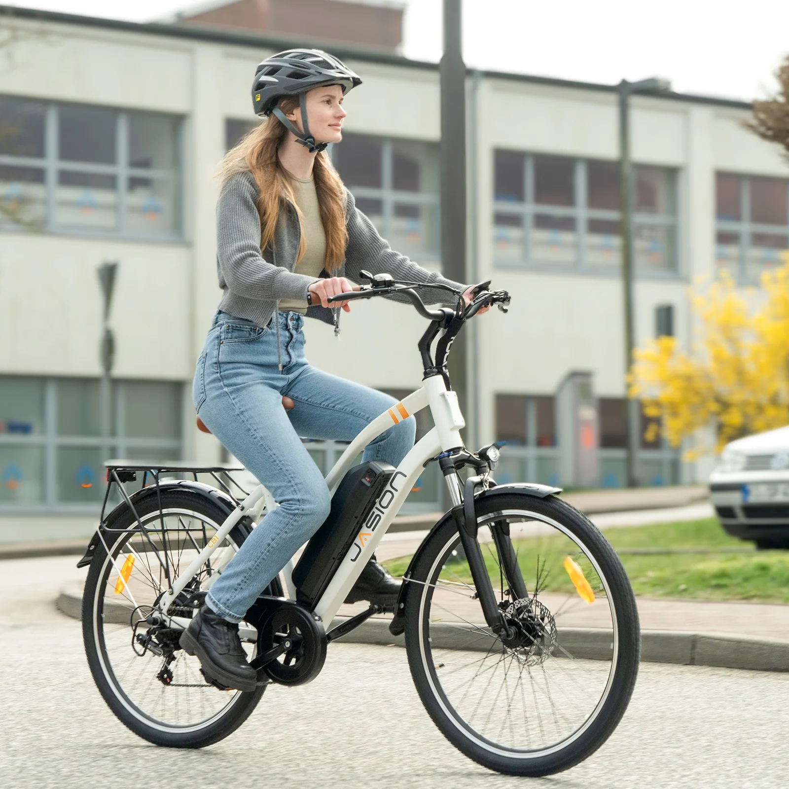 Jasion CB1 26in Electric Cruiser Bike, 500W, 450Wh