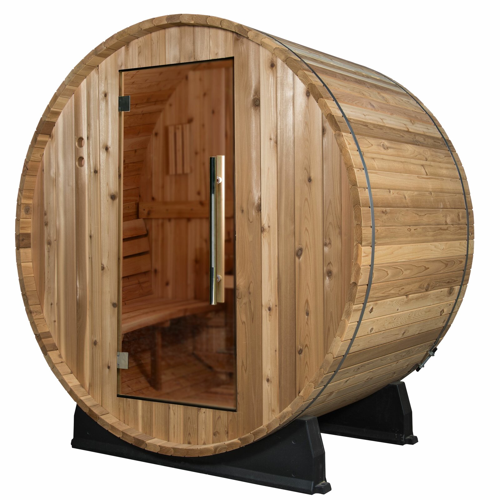 Almost Heaven Saunas Watoga 4 - Person Traditional Steam Sauna