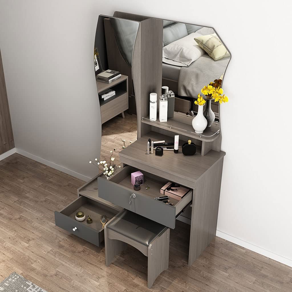 Bedroom Table Vanity Table Set Bedroom Storage Dresser Modern