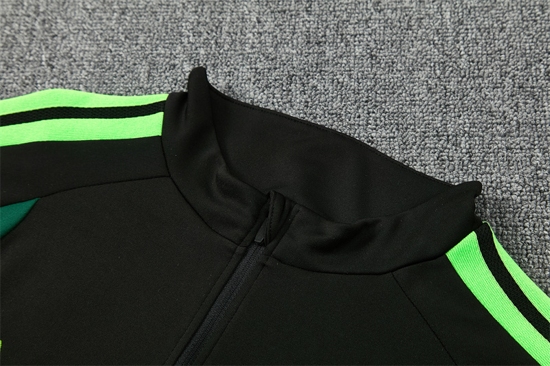 Mexico 2026 Training Suit Half Zipper Black