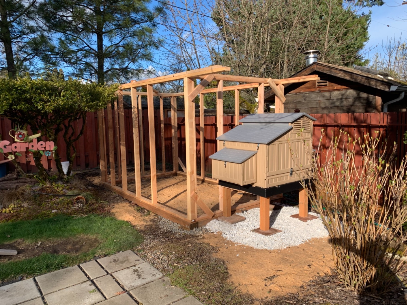 Large Chicken Coop Backyard Hen House 4-6 Large 6-12 Bantams