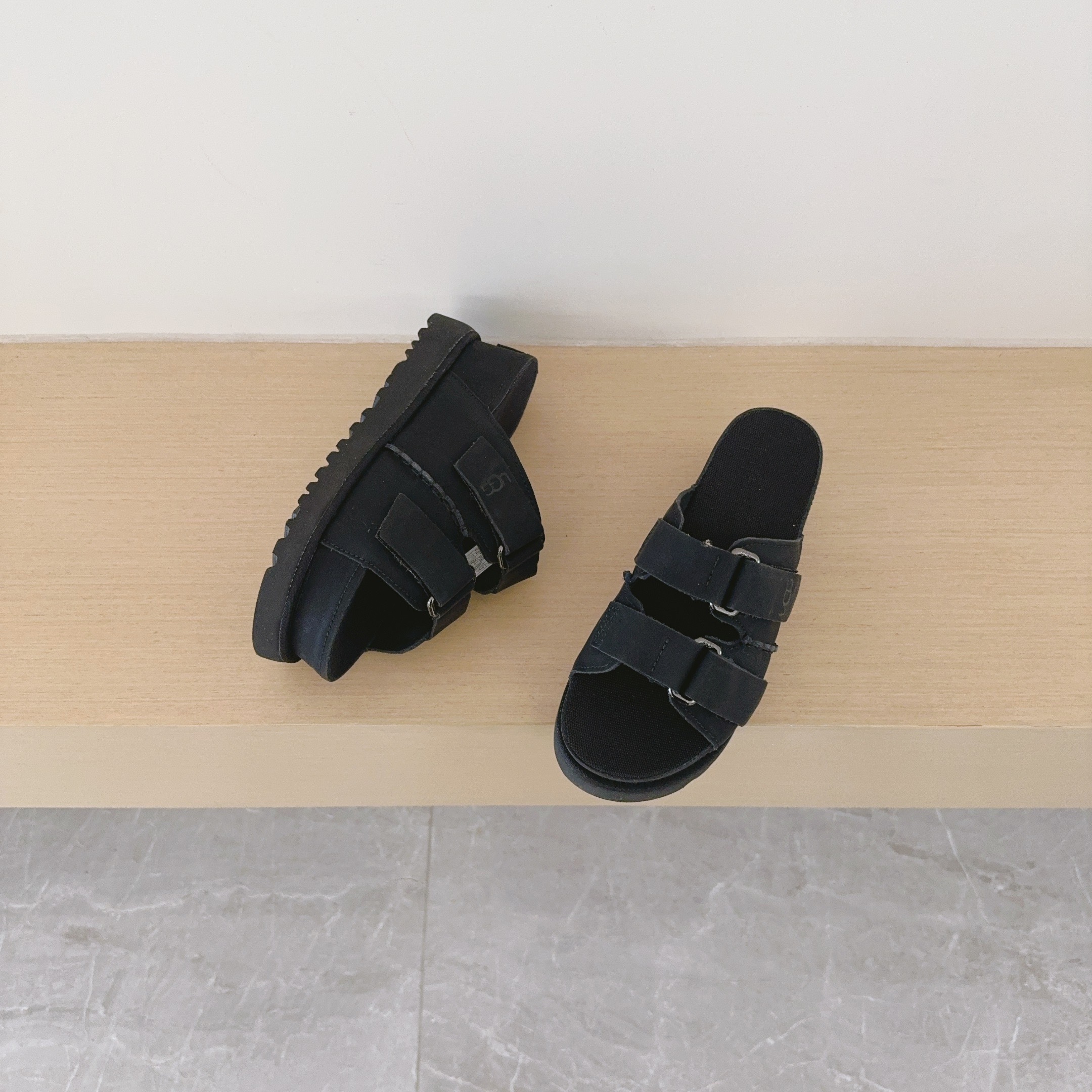 Two-Strap Slippers