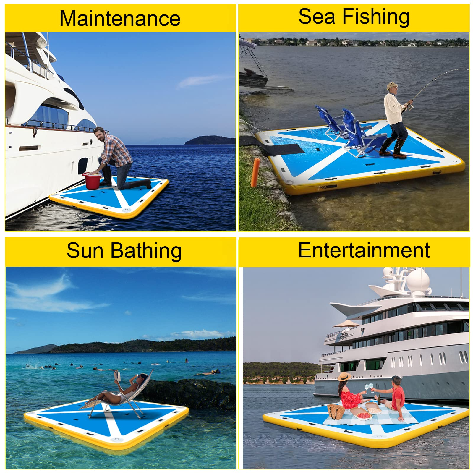 Inflatable Floating Dock