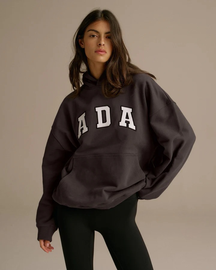Adanola  Letter Print Hoodie