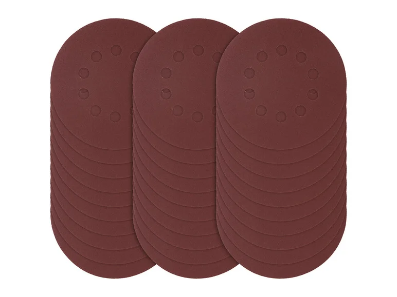 Set de 30 papiers abrasifs pour ponceuse multisupports