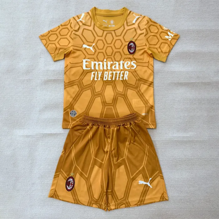Kids AC Milan Home Goalkeeper Suit 26/27