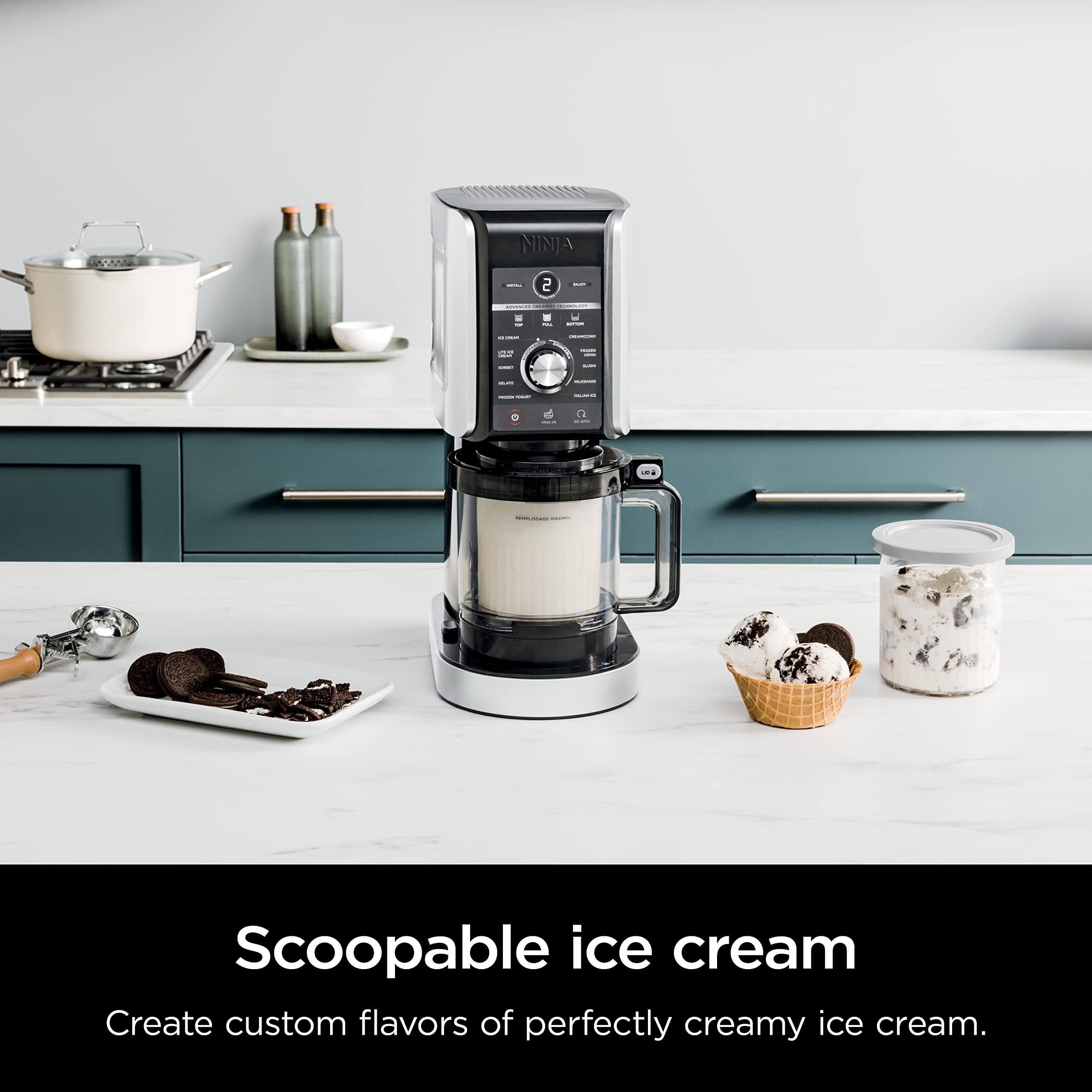 Ninja CREAMi Ice Cream & Frozen Treat Maker