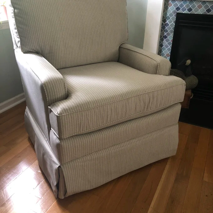 Highgrove Swivel Glider and Ottoman